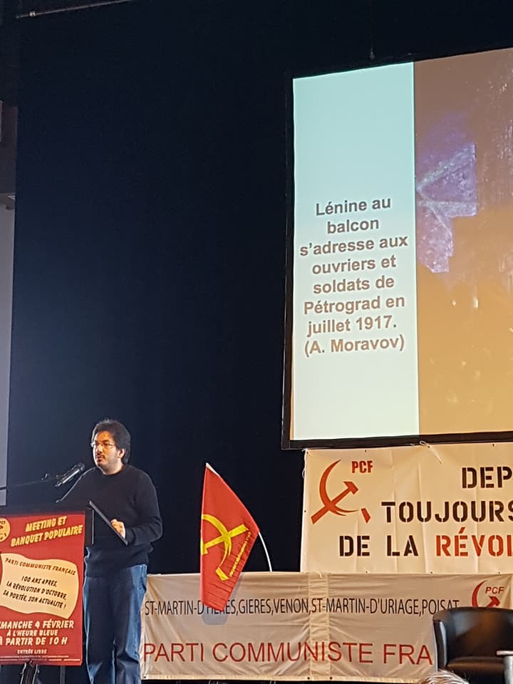Julien Villain, communiste et docteur en histoire nous fait une présentation (...)